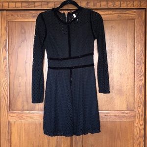 Formal Black Lace Dress